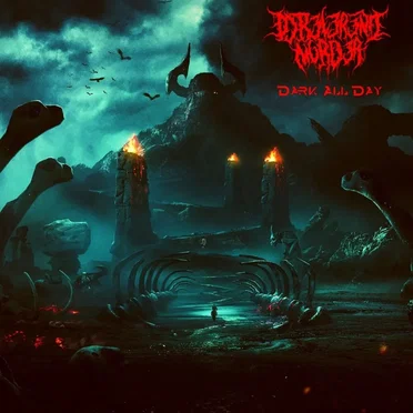 Dark All Day by DJ R3V3R3ND MURD3R - album cover