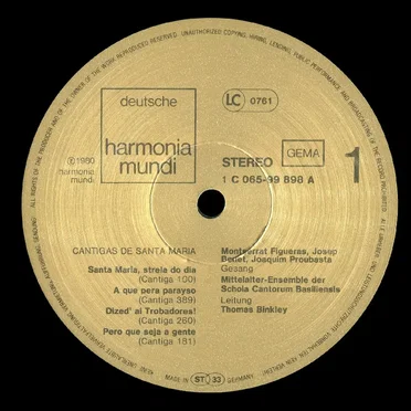 Cantigas De Santa Maria