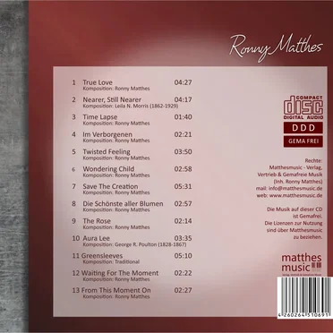 Hintergrundmusik, Volume 1 - Gemafreie Musik zur Beschallung von Hotels & Restaurants