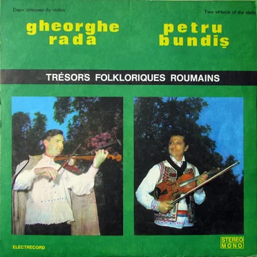 Deux virtuoses du violon by Gheorghe Rada - album cover