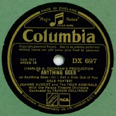 Anything Goes by Jeanne Aubert - album cover