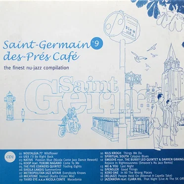 Saint‐Germain‐des‐Prés Café, Volume 9 by Various Artists - album cover