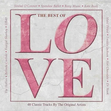 The Best of Love by Various Artists - album cover