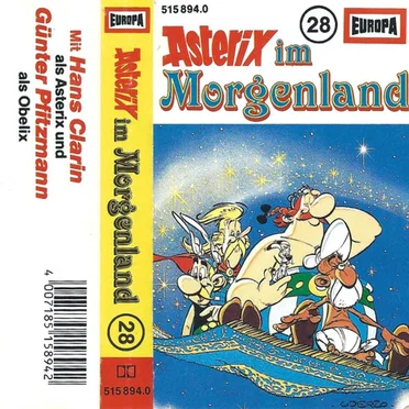 Asterix 28: im Morgenland by René Goscinny - album cover