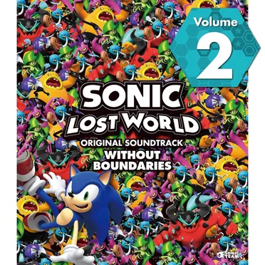 SONIC LOST WORLD ORIGINAL SOUNDTRACK: WITHOUT BOUNDARIES, Vol. 2 by Various Artists - album cover