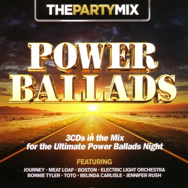 The Party Mix: Power Ballads by Various Artists - album cover