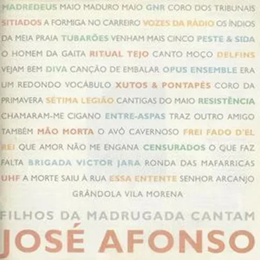 Filhos da Madrugada cantam José Afonso by Various Artists - album cover