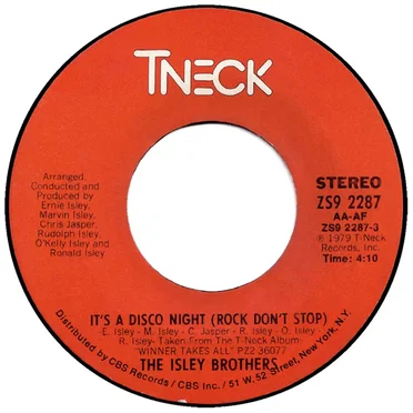 It’s a Disco Night (Rock Don’t Stop)