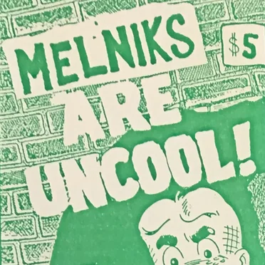 Melniks Are Uncool! by The Melniks - album cover