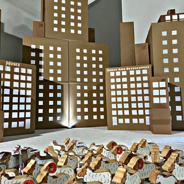 Sheep and Skyscrapers by Moses - album cover