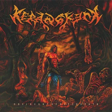 Onslaught of Psychopath by Kerangkenk - album cover