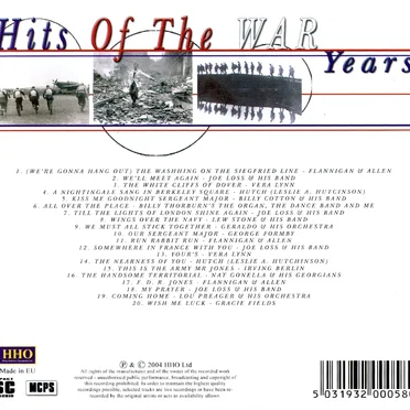 Hits of The War Years by Various Artists - album cover