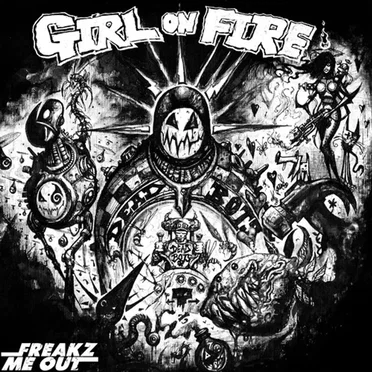 Girl on Fire by Deadbots - album cover