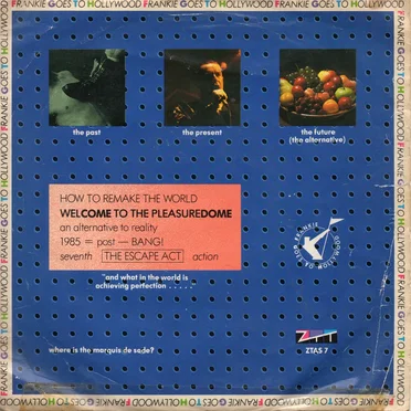 Welcome to the Pleasuredome by Frankie Goes to Hollywood - album cover