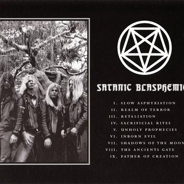 Satanic Blasphemies by Necrophobic - album cover