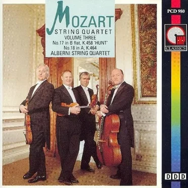 String Quartet, Volume 3: No. 17 in B-flat, K.458 "Hunt" / No. 18 in A, K.464