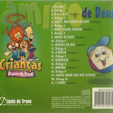 Amigo de Deus by Crianças Diante Do Trono - album cover