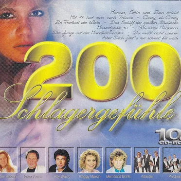200 Schlagergefühle by Various Artists - album cover