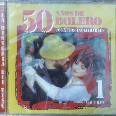 50 Años de bolero (La historia del beso... 20 Exitos inolvidables) volumen 1 by Various Artists - album cover