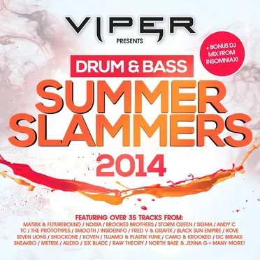 Viper presents: Drum & Bass Summer Slammers 2014 by Various Artists - album cover