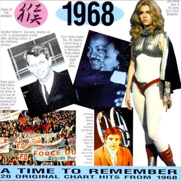 A Time to Remember: 1968 by Various Artists - album cover