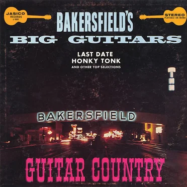Guitar Country by Bakersfield's Big Guitars - album cover