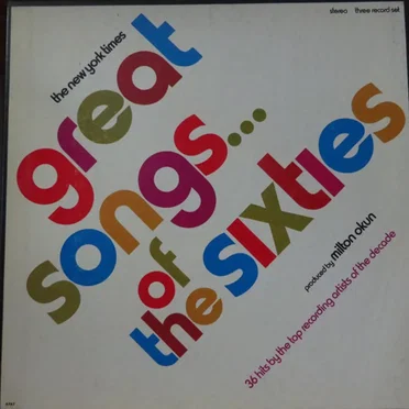 The New York Times: Great Songs of the Sixties by Various Artists - album cover