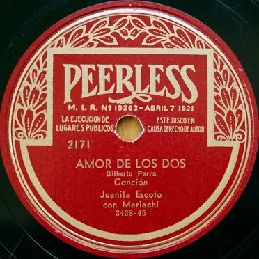 Amor de los dos / Nueva vida by Juanita Escoto con Mariachi - album cover