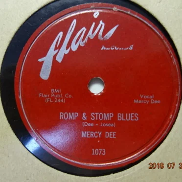 Romp & Stomp Blues by Mercy Dee - album cover