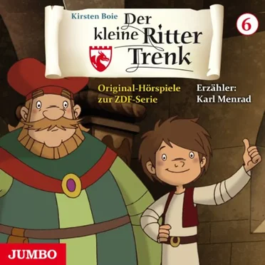 Der kleine Ritter Trenk 6: Der Hexentrank (12. Folge) / Das große Turnier (13. Folge) by Kirsten Boie - album cover