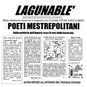 Poeti Mestrepolitani by Lagunablé - album cover