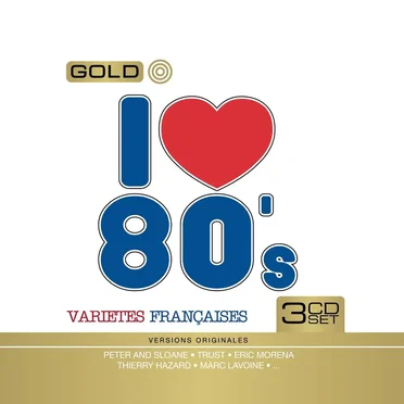 I Love 80’s Varietes Françaises by Various Artists - album cover