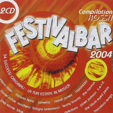 Festivalbar 2004: Compilation rossa by Various Artists - album cover