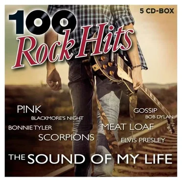100 Rock Hits by Various Artists - album cover