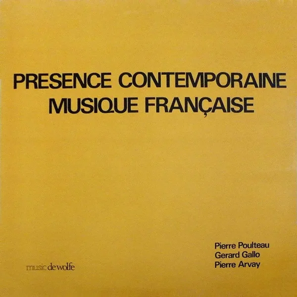 Présence Contemporaine - Musique Française