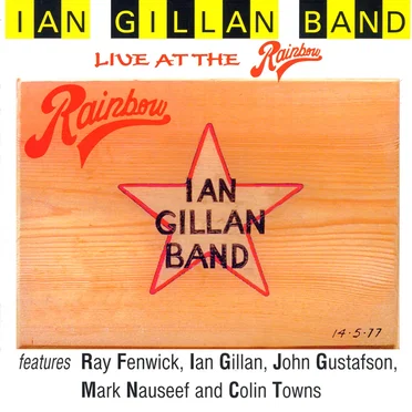 Live at the Rainbow by Ian Gillan Band - album cover