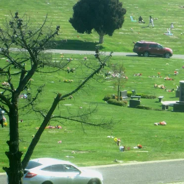 Easter at a Cemetery