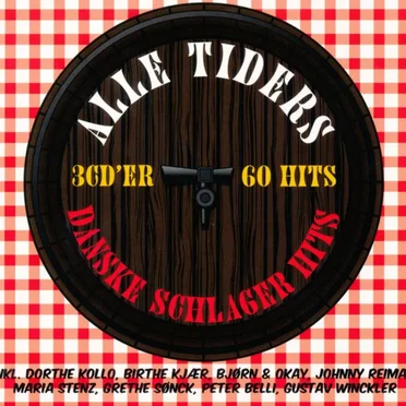 Alle tiders danske schlager hits by Various Artists - album cover