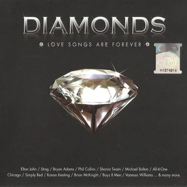Diamonds: Love Songs Are Forever by Various Artists - album cover