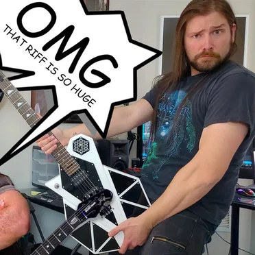Suck My Riff by Become the Knight - album cover