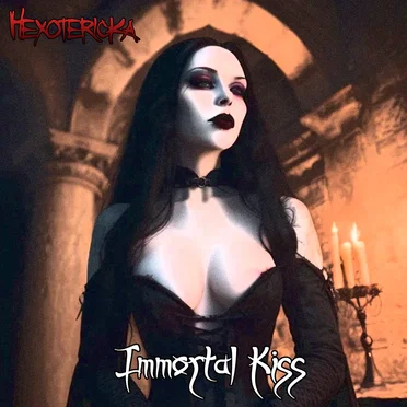 Immortal Kiss by Hexotericka - album cover