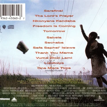 Sarafina! The Sound of Freedom by Various Artists - album cover