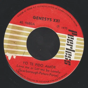 Yo te pido amor / Te esperaré el domingo by Genesys XXI - album cover