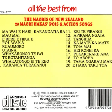 The Maoris of New Zealand by Maoris - album cover