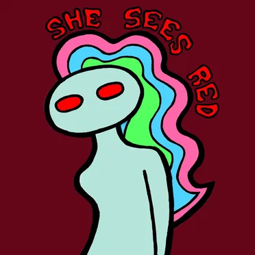 She Sees Red by Creek - album cover