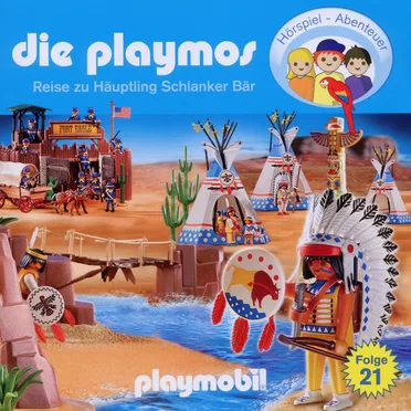 Die Playmos, Folge 21: Reise zu Häuptling Schlanker Bär by Die Playmos - album cover