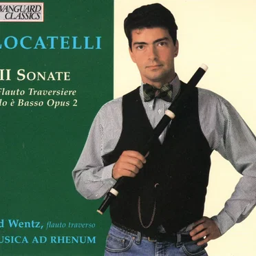 XII Sonate à Flauto Traversiere Solo é Basso Opus 2