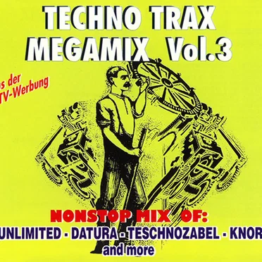 Techno Trax Megamix Vol. 3 by Various Artists - album cover