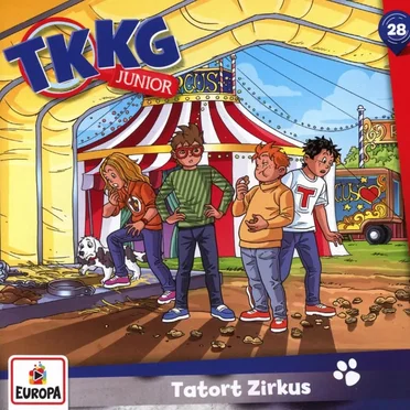TKKG Junior 28: Tatort Zirkus by Daniel Welbat - album cover