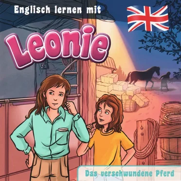 Englisch lernen mit Leonie: Das verschwundene Pferd by Leonie – Abenteuer auf vier Hufen - album cover